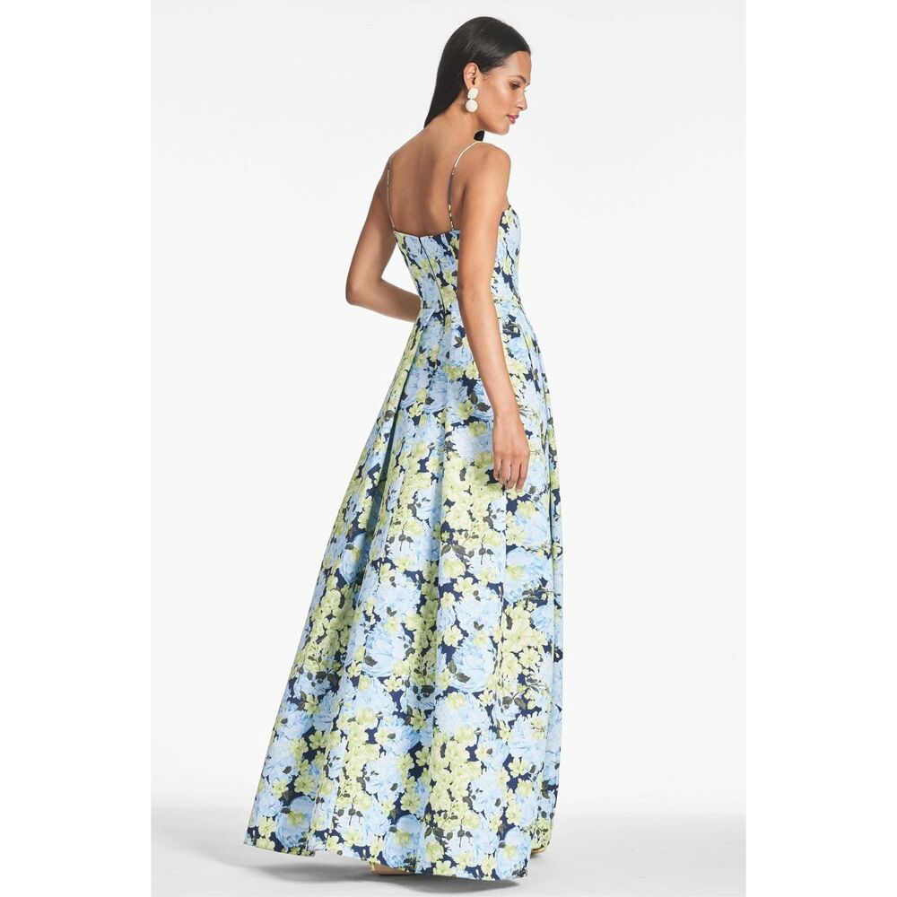 SACHIN + BABI BEAU GOWN - GARDEN CLUB SIZE 14 $695 - Picture 4 of 11